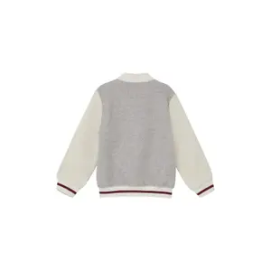 College Jacket with Taffeta Lining and Contrast Wool Effect Details Child s.Oliver image-4