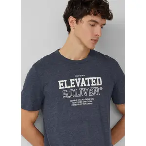 T-shirt με εκτυπωμένο χρώμα μιγμάτων s.Oliver image-3