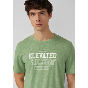 T-shirt με εκτυπωμένο χρώμα μιγμάτων s.Oliver image-3