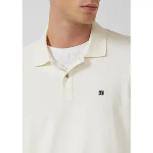 Langärmliges Polo aus strukturierter Strickware mit Aufnähern s.Oliver image-3