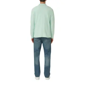 Langärmliges Polo aus strukturierter Strickware mit Aufnähern s.Oliver image-5