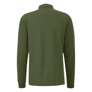 Langärmliges Polo aus strukturierter Strickware mit Aufnähern s.Oliver image-1