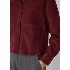 Fine Corduroy Shirt with Patch Pockets Women's s.Oliver image-3