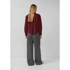 Fine Corduroy Shirt with Patch Pockets Women's s.Oliver image-4