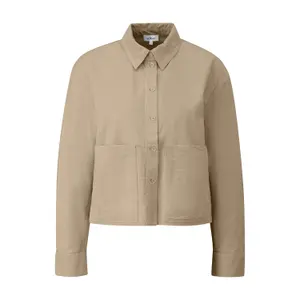 Fine Corduroy Shirt with Patch Pockets Women's s.Oliver image-0