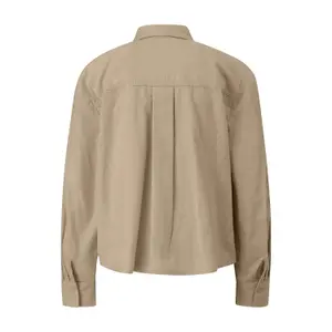 Fine Corduroy Shirt with Patch Pockets Women's s.Oliver image-1