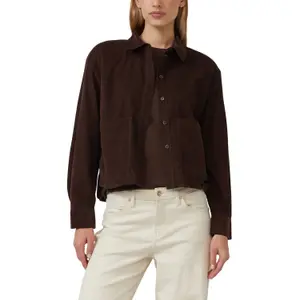 Fine Corduroy Shirt with Patch Pockets Women's s.Oliver image-2