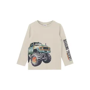 T-shirt με μακριά μανίκια και μεγάλα εκτυπώματα σιλικόνης για παιδιά s.Oliver image-0