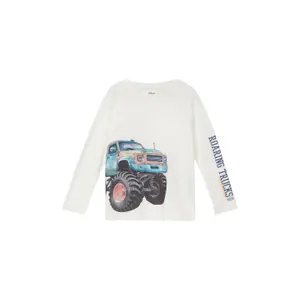 T-shirt με μακριά μανίκια και μεγάλα εκτυπώματα σιλικόνης για παιδιά s.Oliver image-2