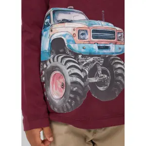 T-shirt με μακριά μανίκια και μεγάλα εκτυπώματα σιλικόνης για παιδιά s.Oliver image-5