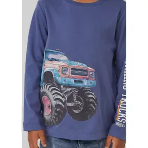 T-shirt με μακριά μανίκια και μεγάλα εκτυπώματα σιλικόνης για παιδιά s.Oliver image-5