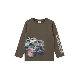 T-shirt με μακριά μανίκια και μεγάλα εκτυπώματα σιλικόνης για παιδιά s.Oliver image-0