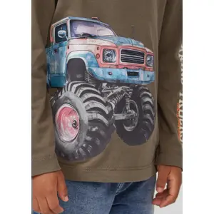 T-shirt με μακριά μανίκια και μεγάλα εκτυπώματα σιλικόνης για παιδιά s.Oliver image-5