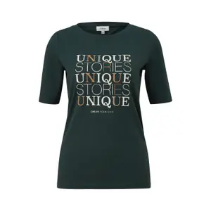 T-shirt από jersey με εκτύπωση γυναίκας s.Oliver image-0