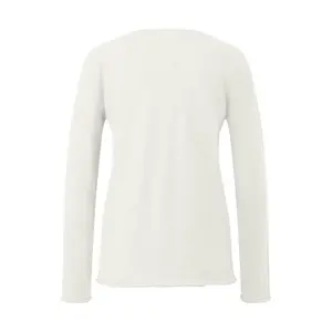 T-shirt από ζέρσεϊ με V λαιμόκοψη και σχέδιο στο κάτω μέρος γυναικείο s.Oliver image-1