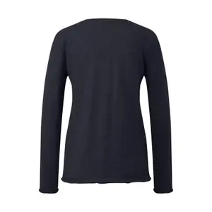 T-shirt από ζέρσεϊ με V λαιμόκοψη και σχέδιο στο κάτω μέρος γυναικείο s.Oliver image-1