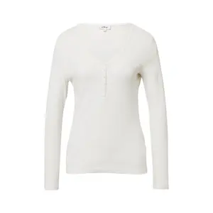 Γυναικείο Ριγωτό T-shirt με Κολάρο Henley s.Oliver image-0