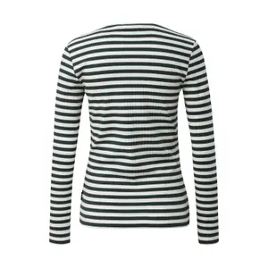 Γυναικείο Ριγωτό T-shirt με Κολάρο Henley s.Oliver image-1