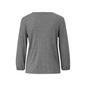 T-shirt Relaxed Fit με V λαιμόκοψη και ελαστικές μανσέτες γυναικείο s.Oliver image-1