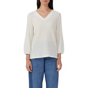 T-shirt με V λαιμό και 3/4 μανίκια γυναικείο s.Oliver image-2