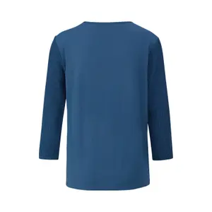 T-shirt με V λαιμό και 3/4 μανίκια γυναικείο s.Oliver image-1