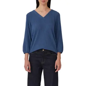 T-shirt με V λαιμό και 3/4 μανίκια γυναικείο s.Oliver image-2