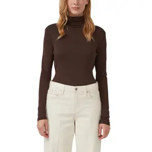 Γυναικείο Slim Fit μπλουζάκι με ψηλό γιακά s.Oliver image-2