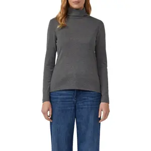 Γυναικείο Slim Fit μπλουζάκι με ψηλό γιακά s.Oliver image-2