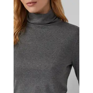 Γυναικείο Slim Fit μπλουζάκι με ψηλό γιακά s.Oliver image-3