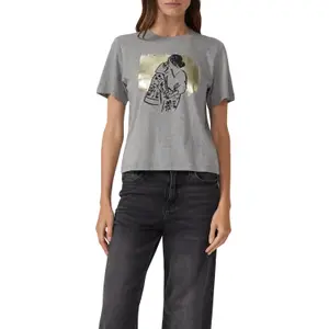 T-shirt με εκτύπωση μπροστά γυναίκα s.Oliver image-2