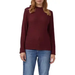 Τ-shirt μακρυμάνικο ημιδιαφανές με ψηλό γιακά γυναικείο s.Oliver image-2