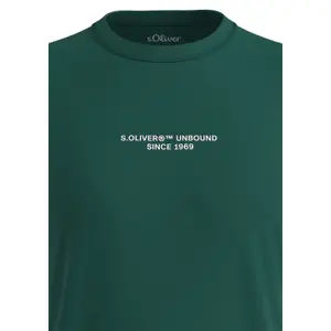 T-shirt με σχέδιο και λεπτομερείς ραφές s.Oliver image-4