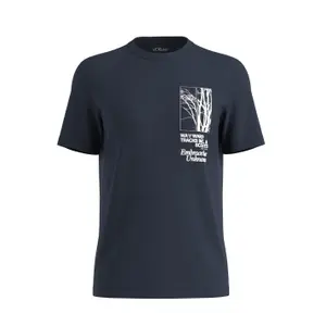 T-shirt από ζέρσεϊ με σχέδιο s.Oliver image-5