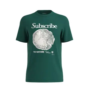 T-shirt από ζέρσεϊ με σχέδιο s.Oliver image-5