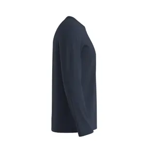 T-shirt με μακριά μανίκια και στρογγυλή λαιμόκοψη με μπάλωμα λογότυπο s.Oliver image-3