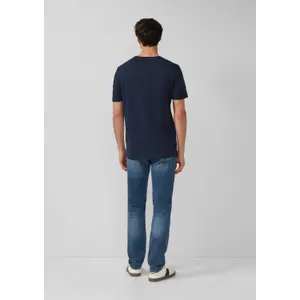 T-shirt από βαμβάκι με V λαιμόκοψη και σχέδιο s.Oliver image-4