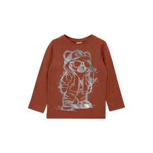 Τ-shirt μακρυμάνικο 100% βαμβάκι με εκτύπωση σιλικόνης για παιδιά s.Oliver image-0