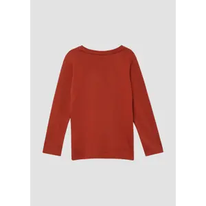 Långärmad T-shirt med texturerat tryck fram barn s.Oliver image-3