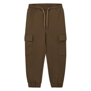Παντελόνι Cargo jogging με ελαστική μέση και κορδόνι για παιδί s.Oliver image-0