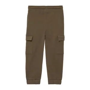 Παντελόνι Cargo jogging με ελαστική μέση και κορδόνι για παιδί s.Oliver image-4