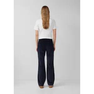 Pantalón de pana elástica con 5 bolsillos mujer s.Oliver image-4