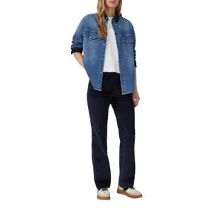 Pantalón de pana elástica con 5 bolsillos mujer s.Oliver image-6