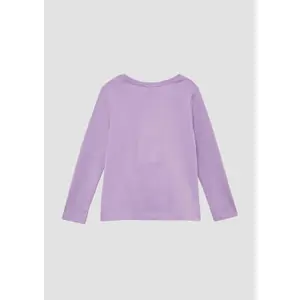 T-shirt μακρύ μανίκι Loose Fit με εκτύπωση στιλπνού κορίτσι s.Oliver image-3