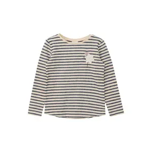 Long Sleeve Jersey T-Shirt with Embroidered Detail Girl s.Oliver image-0