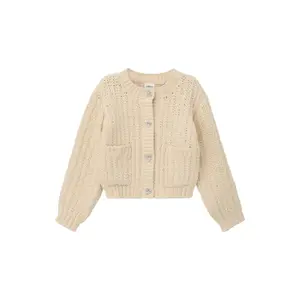 Loose Fit Knit Cardigan with Metal Buttons for Girls s.Oliver image-0