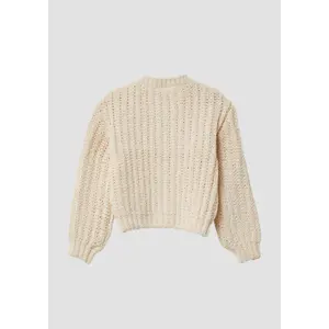 Loose Fit Knit Cardigan with Metal Buttons for Girls s.Oliver image-3