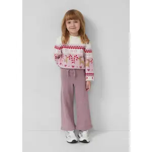 Λεγγίνγκ από πλέγμα με όψη βουτύρου και φαρδιές γάμπες για κορίτσια βρέφη s.Oliver image-6