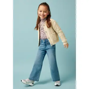 Jeans Regular Fit High Rise Wide Leg mit weichem und warmem Innenbund für Mädchen s.Oliver image-5
