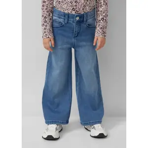 Jeans Regular Fit High Rise Wide Leg mit weichem und warmem Innenbund für Mädchen s.Oliver image-6