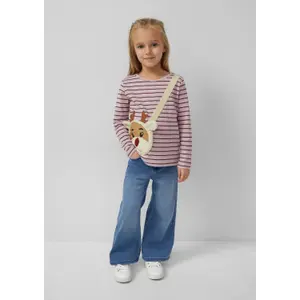 Girls' Long Sleeve Christmas Pattern T-Shirt with Zipped Patch Pocket s.Oliver image-6